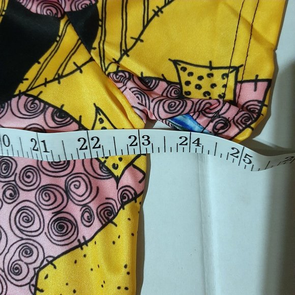 XL Nightmare before Christmas shirt All over print front and back bright colors - Picture 8 of 9